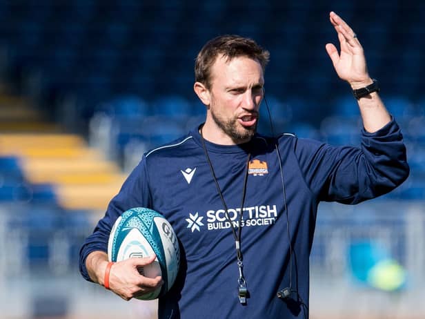 Edinburgh Rugby's head coach Mike Blair said he was 'really pleased' with his side's performance against the Dragons (Picture: Ross Parker/SNS Group)