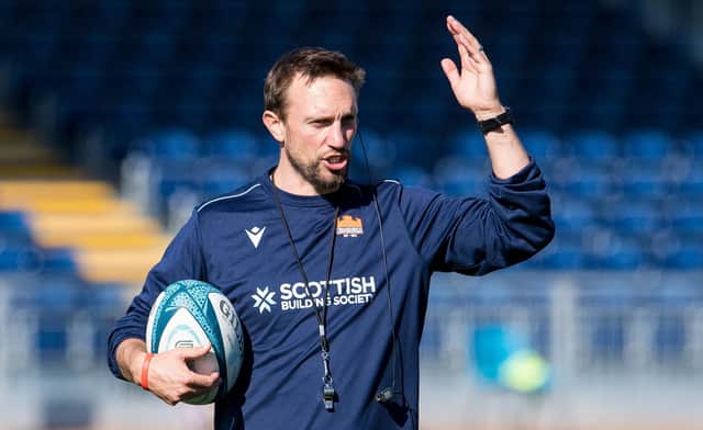 Edinburgh Rugby's head coach Mike Blair said he was 'really pleased' with his side's performance against the Dragons (Picture: Ross Parker/SNS Group)