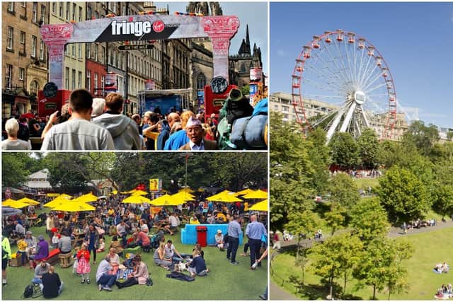Those looking forward to going to Edinburgh Festival Fringe will be pleased about next week's weather forecast (Shutterstock)