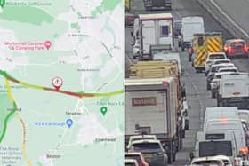 Edinburgh City Bypass crash: A720 blocked after collision at A701 Straiton Road with slow traffic