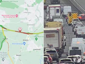Edinburgh City Bypass crash: A720 blocked after collision at A701 Straiton Road with slow traffic