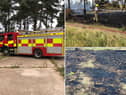East Lothian news: Rangers suspect dropped cigarette responsible for fire at John Muir Country Park