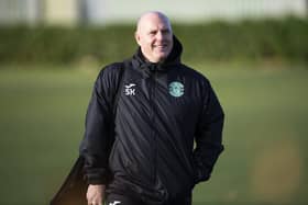 Hibs academy director Steve Kean will see his boys take on Nantes in the next round of the Uefa Youth League. Picture: SNS