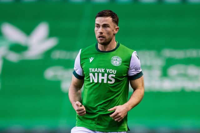 Lewis Stevenson is on the cusp of making his 500th appearance for Hibs