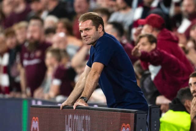 Hearts manager Robbie Neilson could only rue his team's first-half chances against FC Zurich.