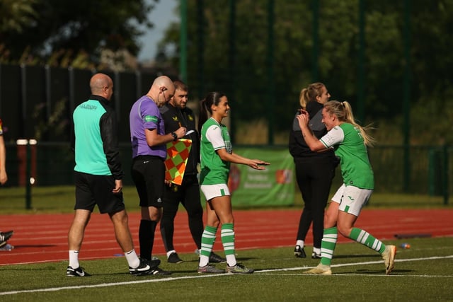 McGregor will be hopeful that this year might finally be her year. After a series of terrible injuries, the midfielder is fit again and playing some wonderful football. If luck is on her side a Scotland call-up may well be on the way. Credit: Hibs Women