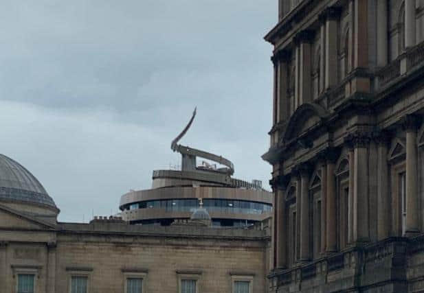 Members of the public have been weighing in on the latest addition to Edinburgh’s skyline, as a tweet highlighting the new St James Quarter hotel goes viral.