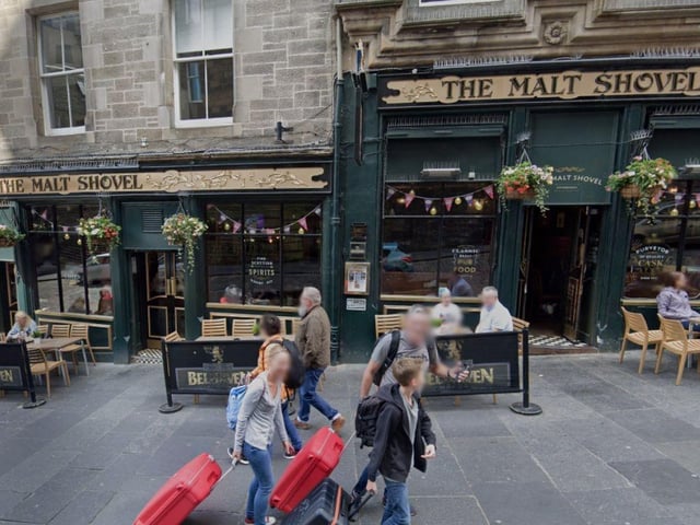 With a rating of 4.2 stars is the Malt Shovel Inn. The historic pub is handily located on Cockburn Street, near Edinburgh Waverley Station, on the border of the city's Old Town and New Town.