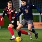 Danny Handling, left, decided to stay at Edinburgh City despite interest from other clubs.
