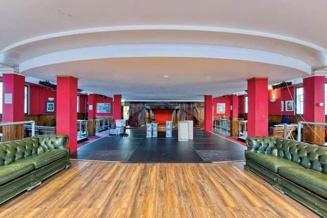 Inside The Rose Theatre in Edinburgh's West End.