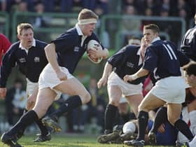 Doddie Weir, pictured in action for Scotland in 1998. (Photo by Dave Rogers/Allsport/Getty Images/Hulton Archive)