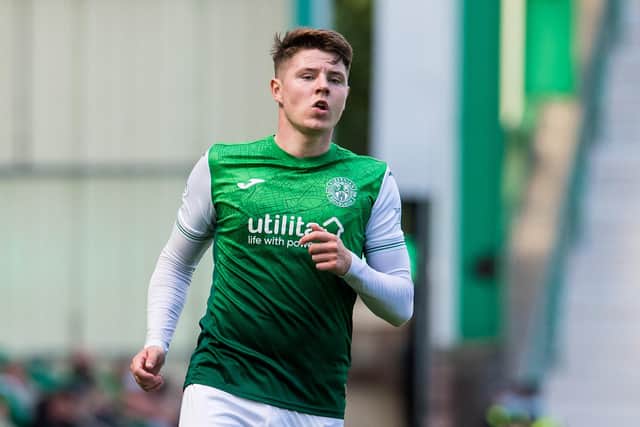 Hibs striker Kevin Nisbet will now join up with Steve Clarke's Scotland squad. Photo by Ross Parker / SNS Group