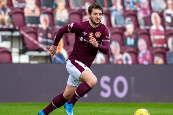 Hearts defender Craig Halkett is frustrated with recent results.