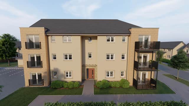 Final flats released at Uphall Station Village development. Pic: Dundas Estates.