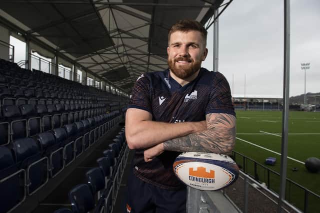 Edinburgh's Luke Crosbie has signed a new contract for his home-town club and has recovered from injury