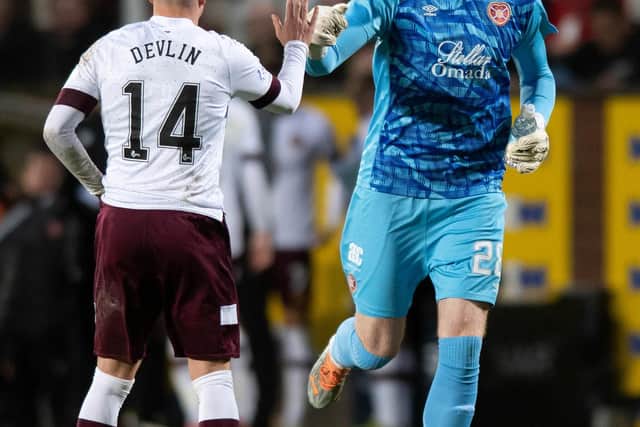 CammybDevlin has every faith in Zander Clark as a replacement for Craig Gordon. Picture: Mark Scates / SNS