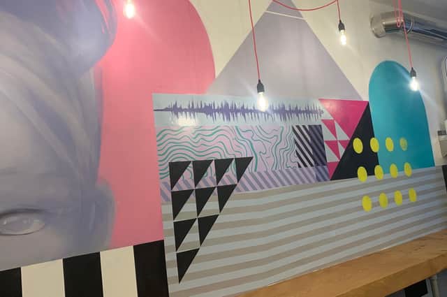 Gulp Ramen: the new, cosy restaurant in Leith serving warming ramen dishes also features art and crafts from local creatives, such as its colourful mural created by artist Chas Williams.