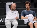 Andy Murray (right) has split with coach Jamie Delgado (Photo by Justin Setterfield/Getty Images)