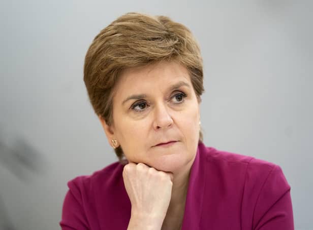 First Minister Nicola Sturgeon. Picture: Jane Barlow - WPA Pool/Getty Images