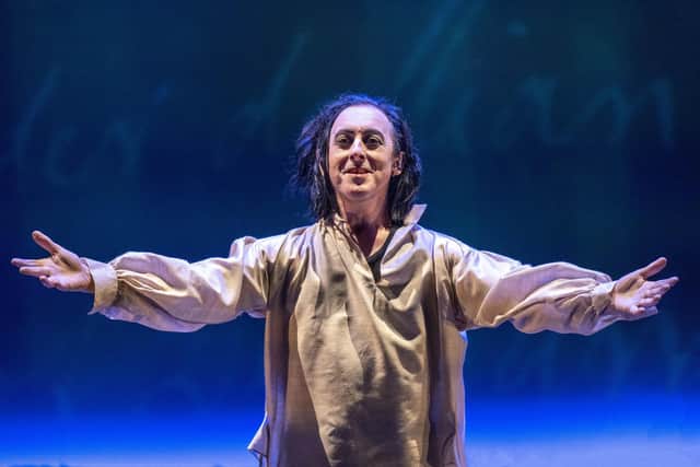 Alan Cumming portraying Robert Burns on the King's Theatre stage (Picture: Jane Barlow/PA Wire)