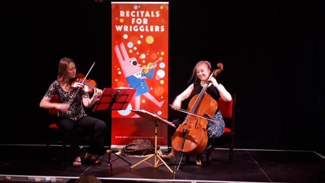 Hitting the right notes: Recitals for Wrigglers