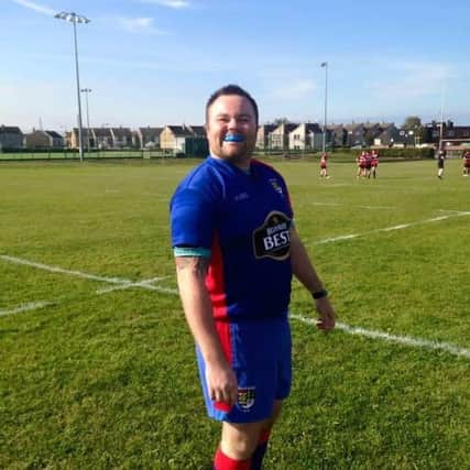 Gareth Glynn grew up in the rugby community and says he knows he can count on their support.
