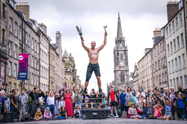 The 75th anniversary edition of the Edinburgh Festival Fringe was staged in August. Picture: Jane Barlow/PA Wire