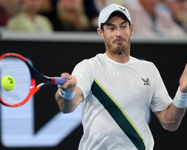 Andy Murray spent 10 and a half hours on court in victories over Matteo Berrettini and Thanasi Kokkinakis at the Australian Open before falling just short against Roberto Bautista Agut. Picture: Clive Brunskill/Getty