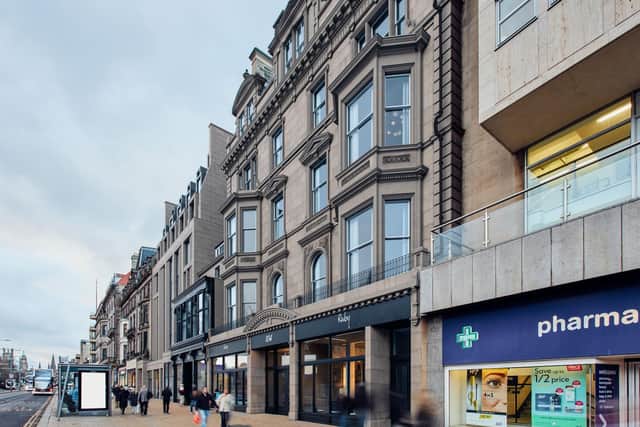 The plans to build a 350 room hotel at 104-108 Princes Street were approved today. The site has been vacant since Next, Zara and Russell & Bromley relocated to the St James Quarter