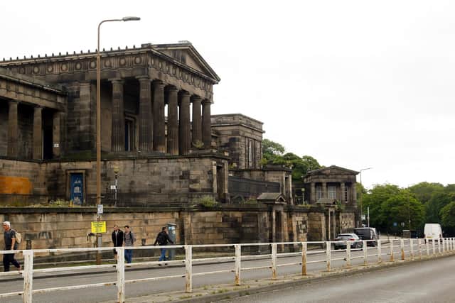 The old Royal High School building on Edinburgh's Calton Hill