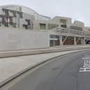 The woman was involved in a collision with a cyclist earlier this week at Horse Wynd, outside the Scottish Parliament.
