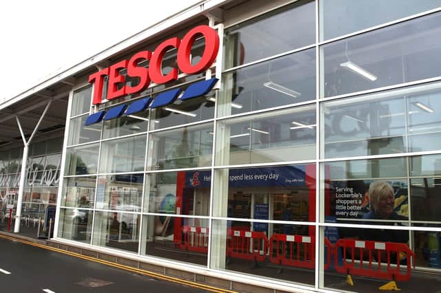 Tesco is the latest supermarket giant to report positive sales momentum over the Christmas period amid heightened Covid-19 restrictions which have led to the closure of most of the high street. Picture: Andrew Milligan/PA Wire