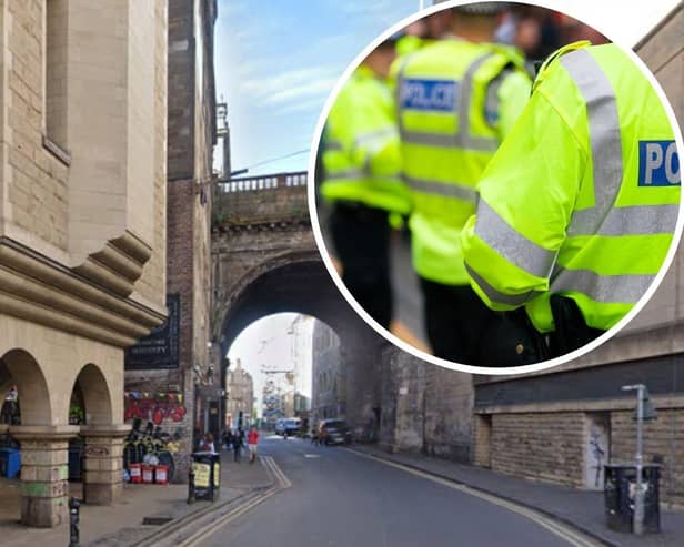 Emergency services were called to the Cowgate in Edinburgh on Thursday. Picture: Google Maps