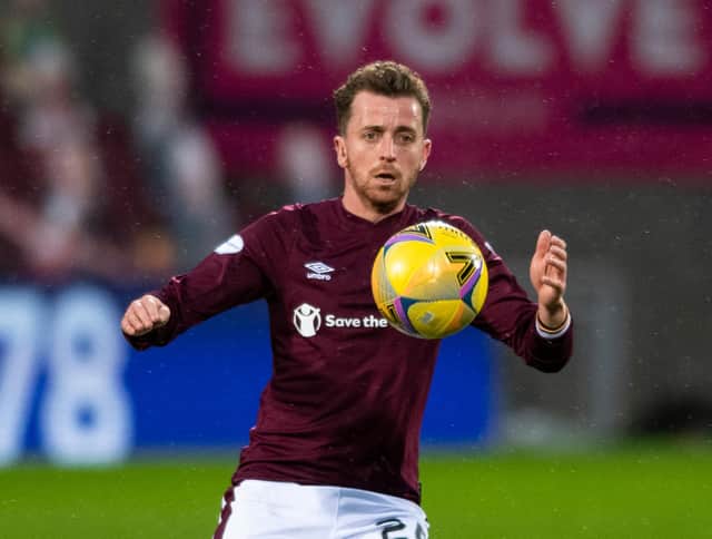 Hearts have made their decision on winger Elliott Frear.