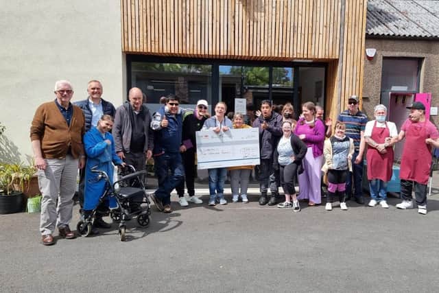 Garvald Edinburgh received money which will help them support people with learning disabilities across Gorgie and Dairy.