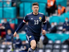 Kevin Nisbet played all three of Scotland's games at Euro 2020.
