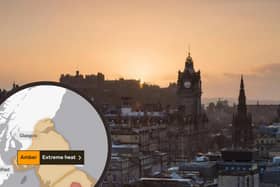 Edinburgh weather: Here is what the weather in the Capital will look like today as temperatures start to drop