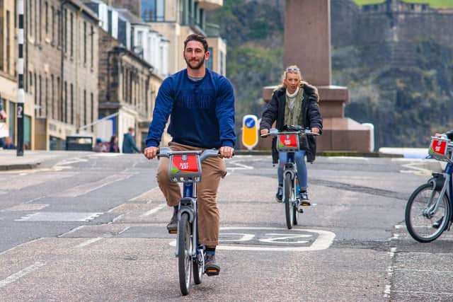 Riders took nearly half a million trips on the Just Eat bikes during the three-year scheme