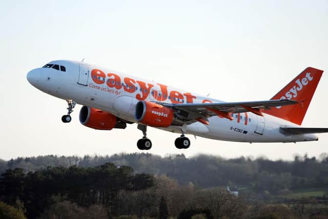 The incident happened on an easyjet flight. Picture: PA