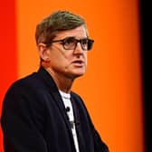 Louis Theroux gave the MacTaggart Lecture at this year's Edinburgh TV Festival. Picture: James Veysey
