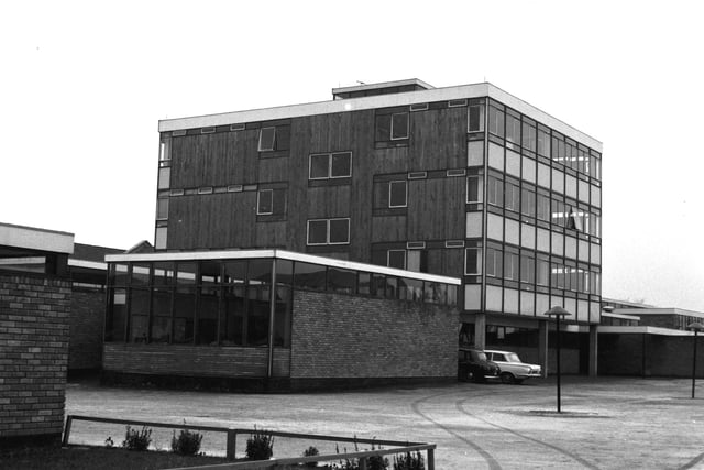 The new wing of Knox Academy in Haddington in December 1965.