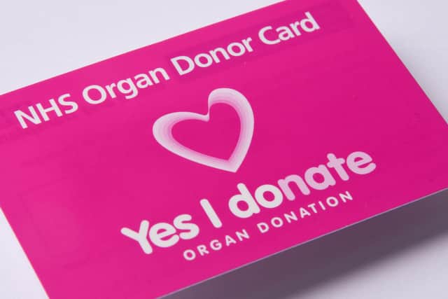 More than half of Scots have joined the Organ Donor Register and Lothian has the highest percentage of people signed up as donors - 63 per cent.