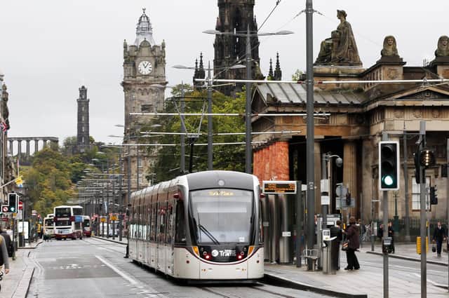 The coronavirus outbreak may affect the number of passengers using Edinburgh's trams for some time to come (Picture: Danny Lawson/PA Wire)