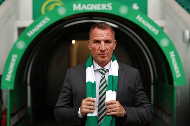 Returning Celtic manager Brendan Rodgers is facing his predecessor Ange Postecoglou's former club, Yokohama F Marinos, in a pre-season friendly in Japan. (Photo by Ian MacNicol/Getty Images)