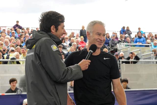 Big interview: Graeme Easton talks to tennis legendJohn McEnroe