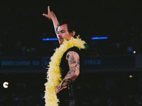 Harry Styles performs at Edinburgh's Murrayfield Stadium on Friday last week (Picture: Lloyd Wakefield/DFConcerts/PA Wire)