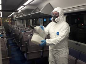 Extreme measures are in place to clamp down on hygiene across the trains (photo: TPE).