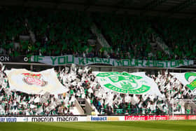 Hibs fans have rallied to support their club. Picture: SNS