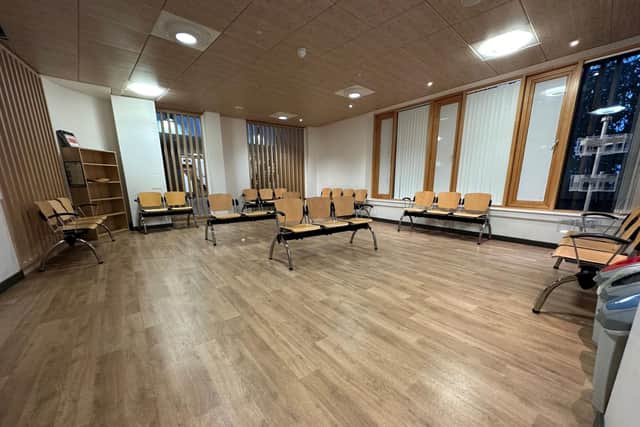 Despite not answering the phone, the waiting room at Riverside Medical Practice was empty when the man finally obtained an appointment