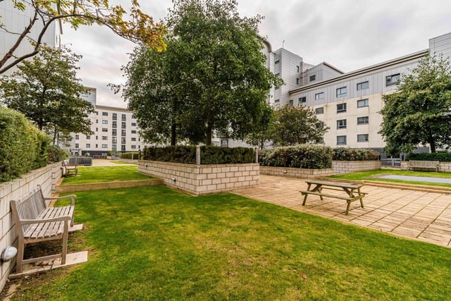 There is an immaculately kept communal courtyard garden to the centre of the development for residents to enjoy. Factor fees are payable at approximately £1,500 per annum paid in quarterly installments.